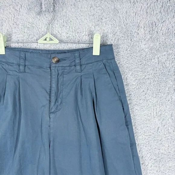 Pact Women's Cropped Pants in Blue - Picture 4 of 13